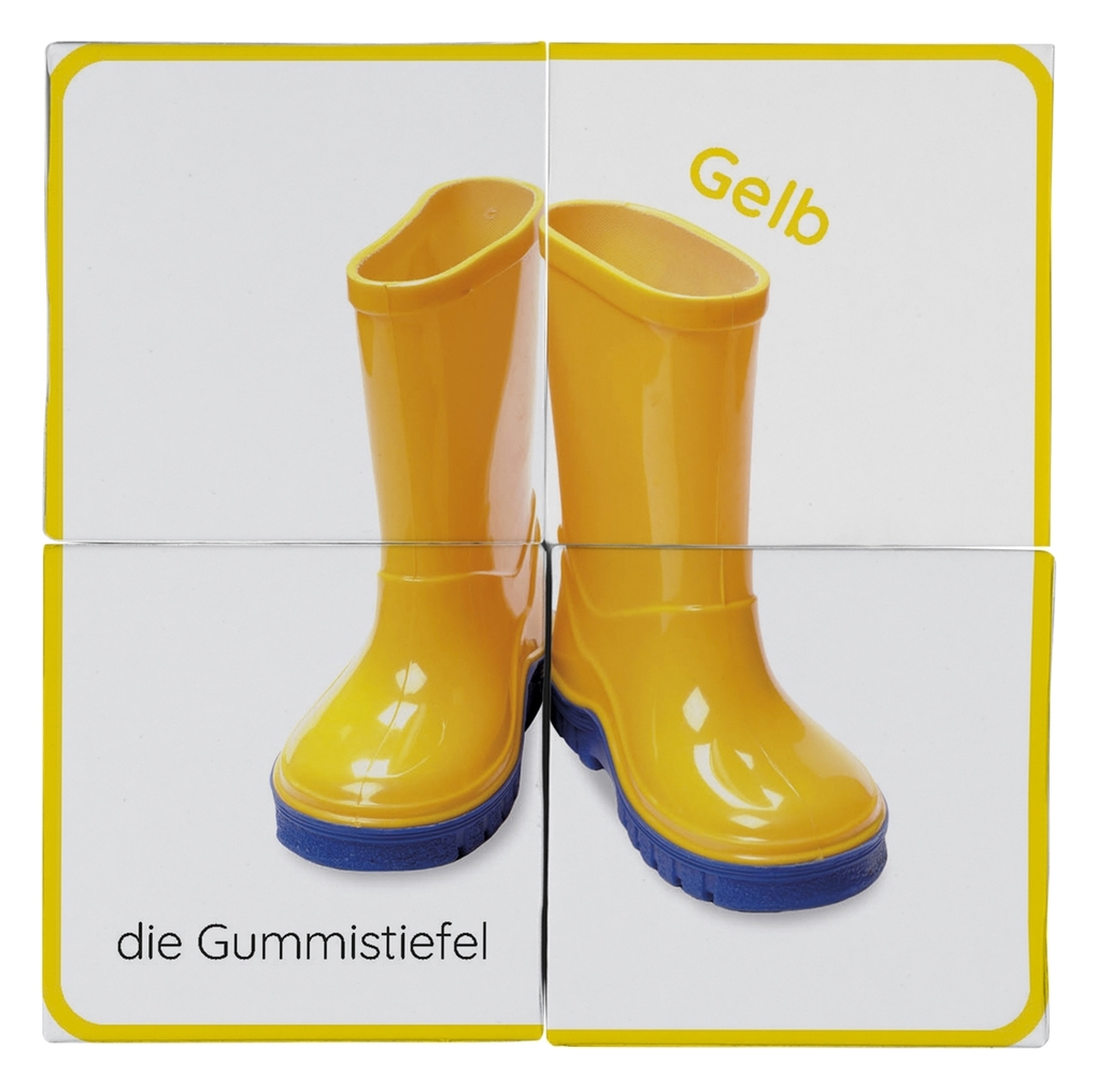 Weitere Ansicht: Erstes Lernen Würfelpuzzle. Farben | DK Erstes Lernen