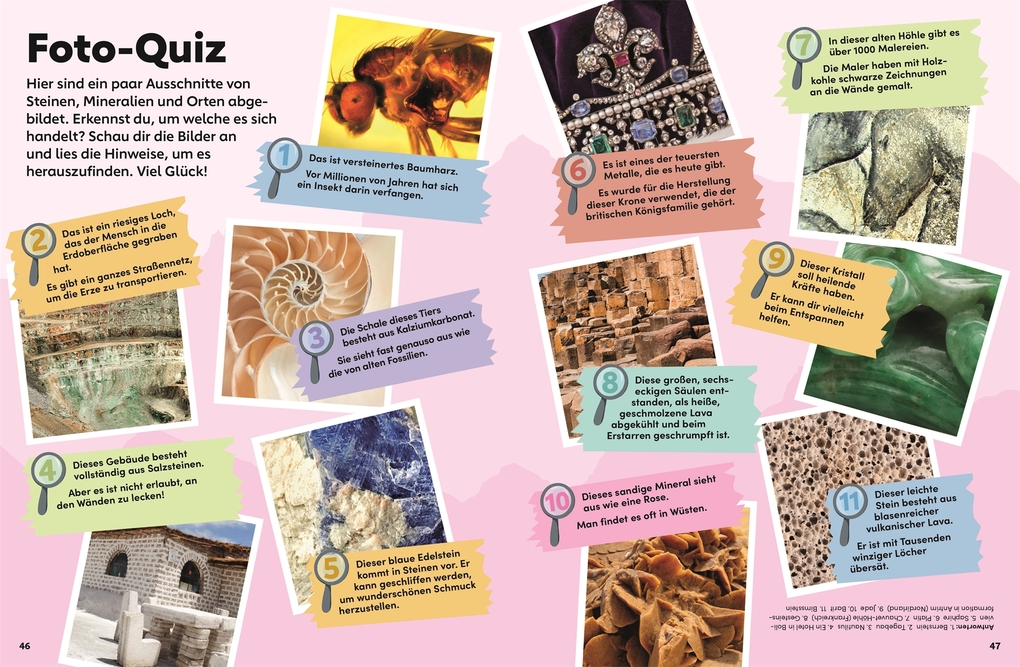 Weitere Ansicht: memo Wissen Kids. Steine und Mineralien