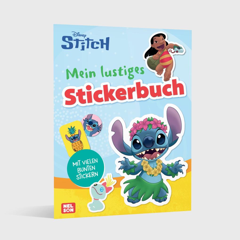 Weitere Ansicht: Disney Kreative Beschäftigung: Stitch: Mein lustiges Stickerbuch