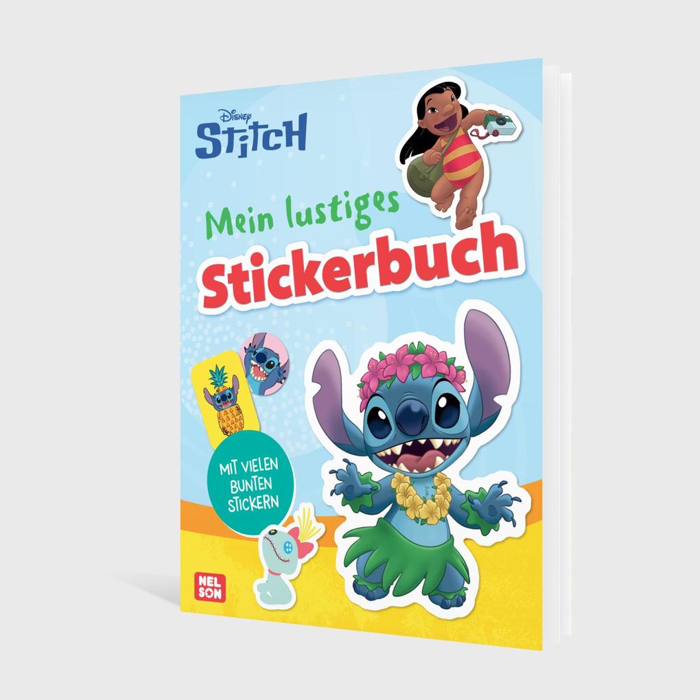 Weitere Ansicht: Disney Kreative Beschäftigung: Stitch: Mein lustiges Stickerbuch