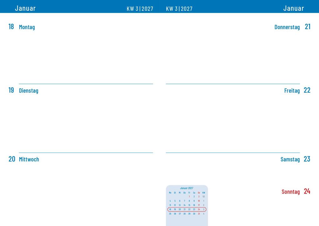 Weitere Ansicht: Uli Stein Taschenkalender 2027 | Uli Stein