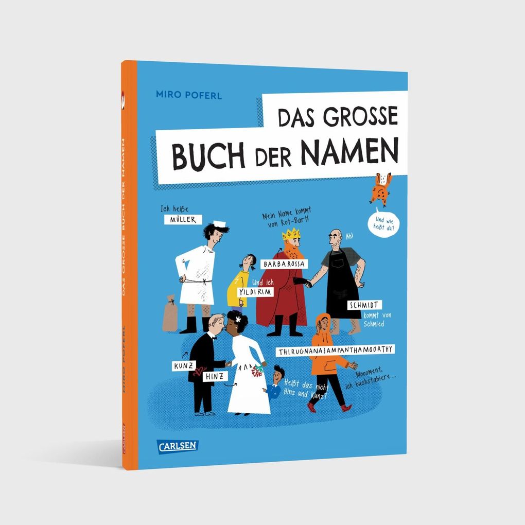 Weitere Ansicht: Das große Buch der Namen | Miro Poferl