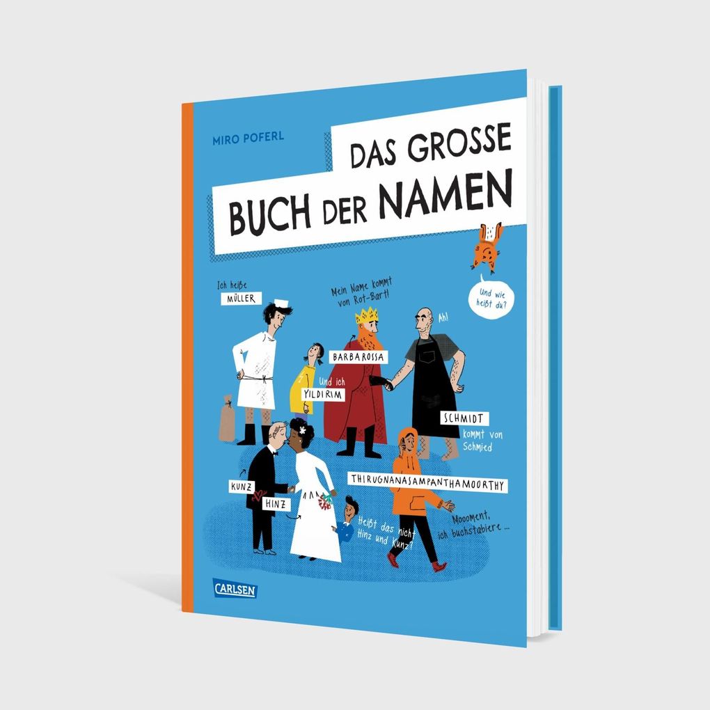 Weitere Ansicht: Das große Buch der Namen | Miro Poferl