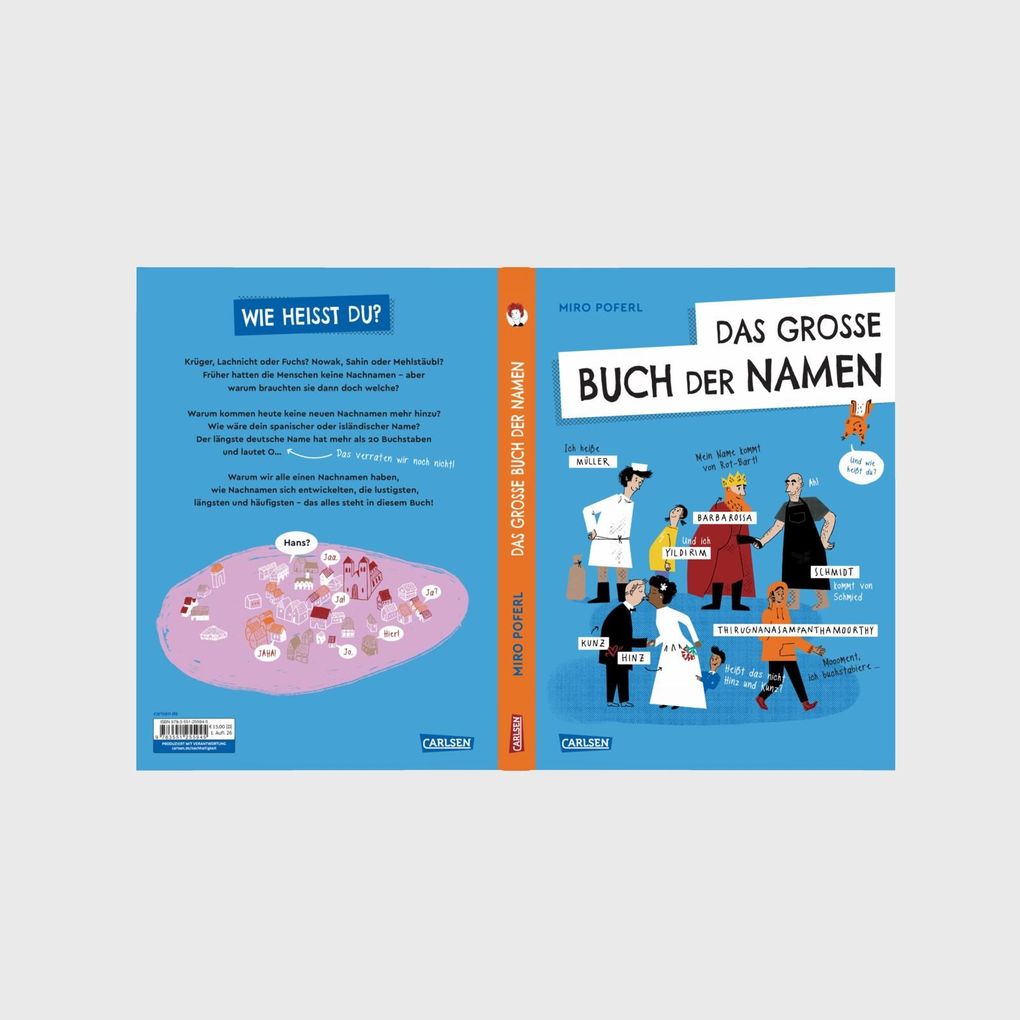 Weitere Ansicht: Das große Buch der Namen | Miro Poferl