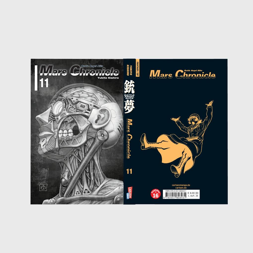 Weitere Ansicht: Battle Angel Alita - Mars Chronicle 11 | Yukito Kishiro