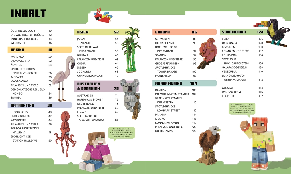 Weitere Ansicht: Minecraft Weltatlas | Craig Jelley