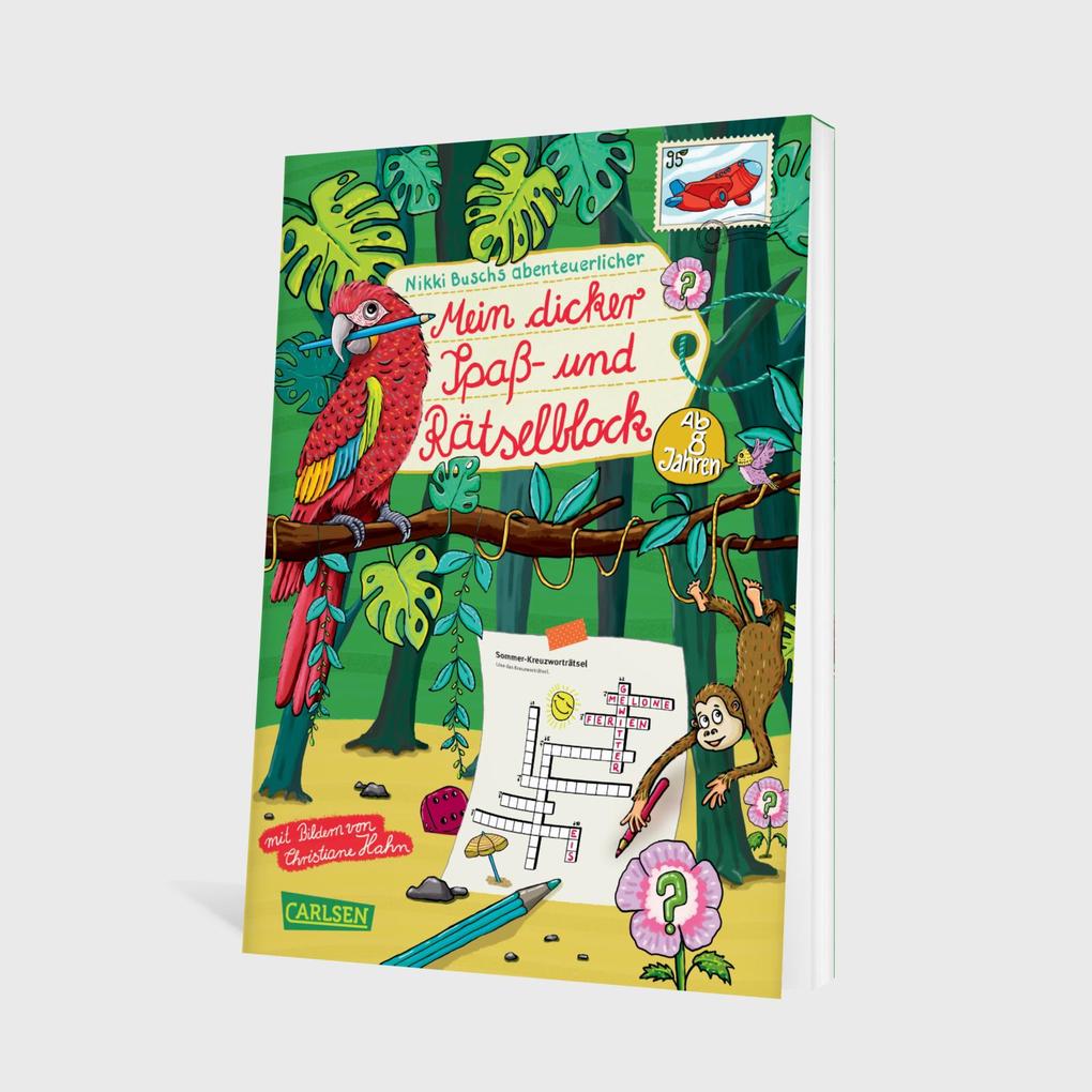 Weitere Ansicht: Rätselspaß Grundschule: Mein dicker Spaß- und Rätselblock | Nikki Busch