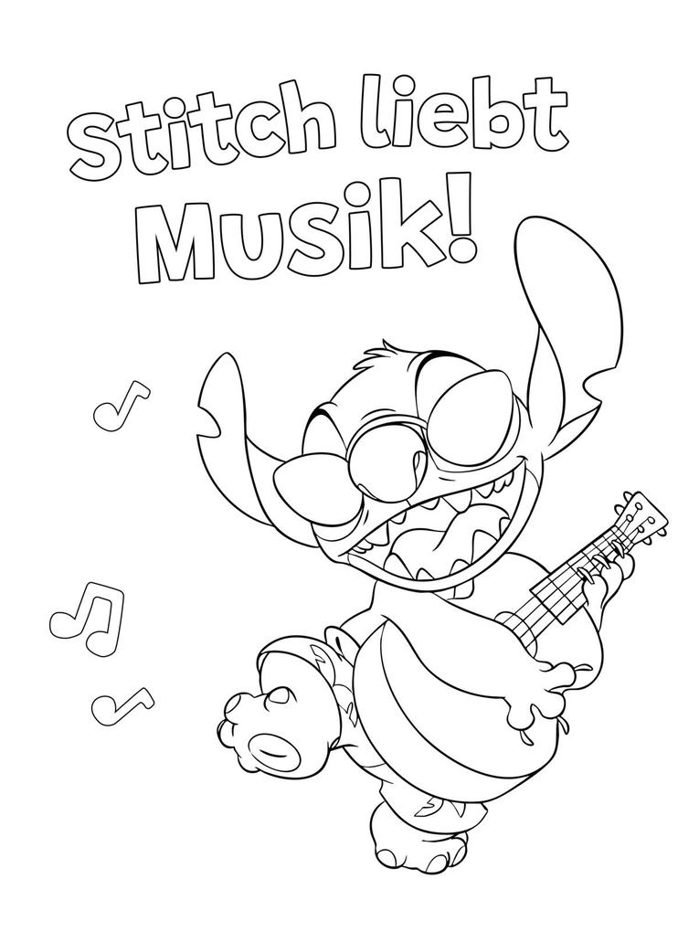 Weitere Ansicht: Disney Kreative Beschäftigung: Stitch: Mein liebstes Malbuch