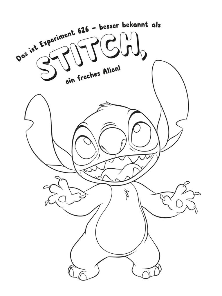 Weitere Ansicht: Disney Kreative Beschäftigung: Stitch: Mein liebstes Malbuch