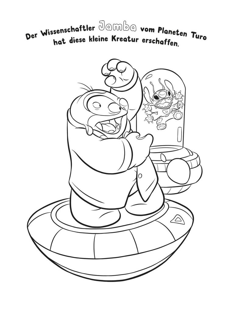 Weitere Ansicht: Disney Kreative Beschäftigung: Stitch: Mein liebstes Malbuch