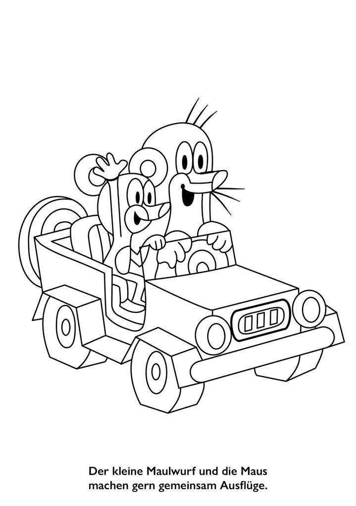 Weitere Ansicht: Der kleine Maulwurf: Mein farbenfroher Malspaß