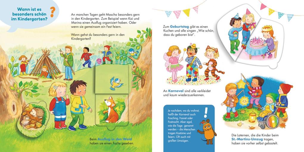 Weitere Ansicht: Frag doch mal ... die Maus: Der Kindergarten | Petra Klose