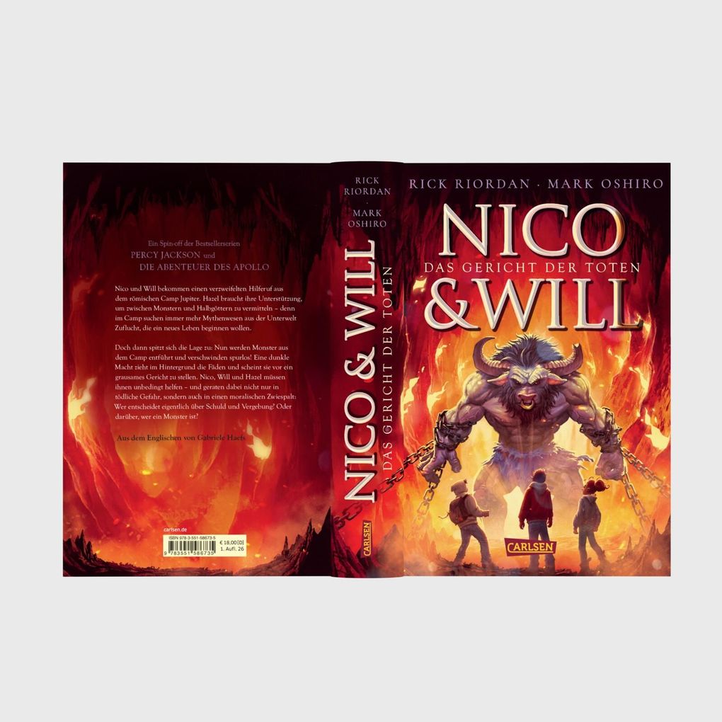 Weitere Ansicht: Nico und Will - Das Gericht der Toten | Rick Riordan, Mark Oshiro