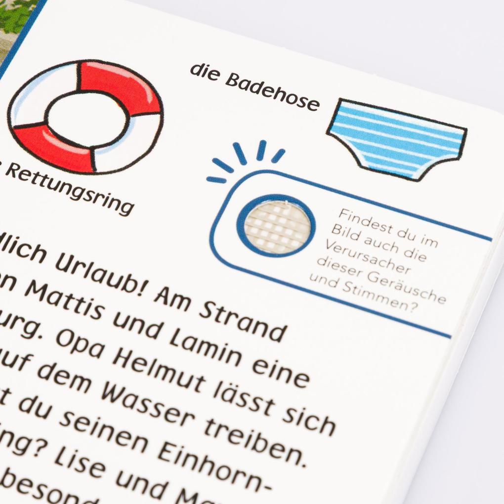 Weitere Ansicht: Hör mal (Soundbuch): Wimmelbuch: Wir machen Urlaub | Enni Bollin