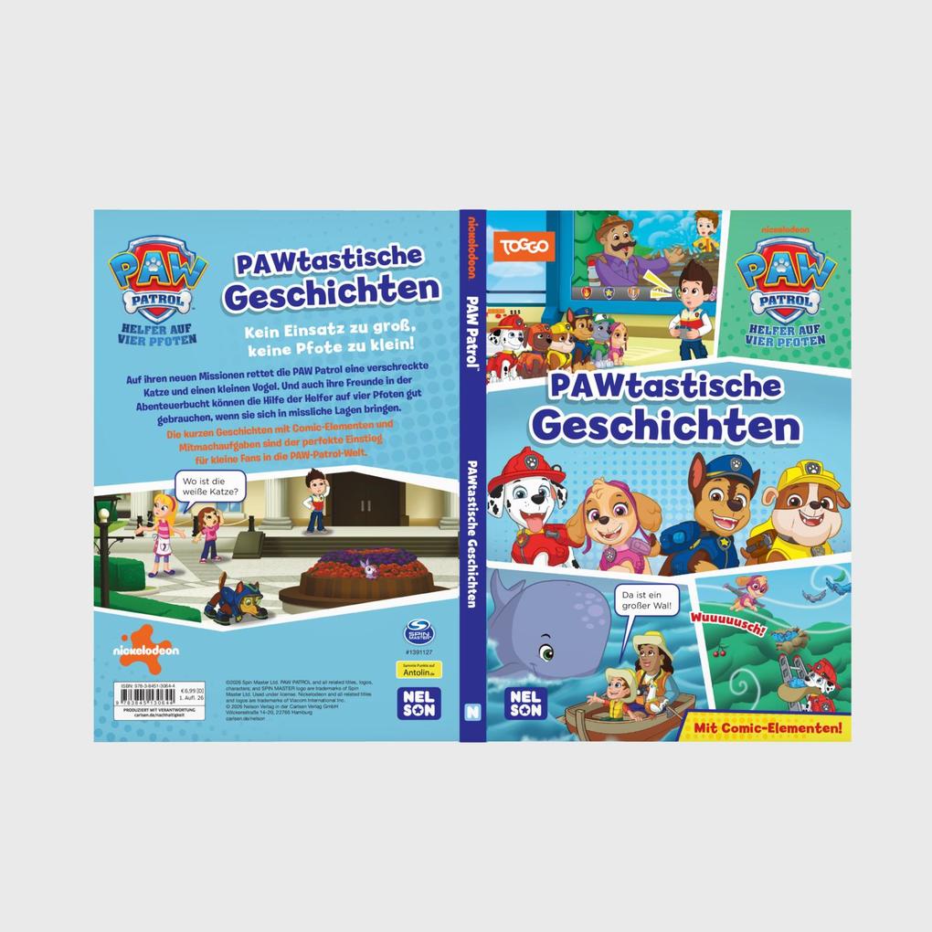 Weitere Ansicht: PAW Patrol Geschichtenbuch: PAWtastische Geschichten