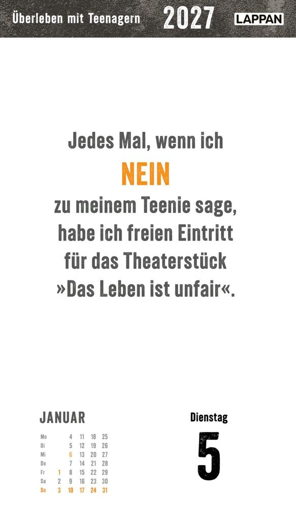 Weitere Ansicht: Chill mal dein Leben! - Überleben mit Teenagern 2027