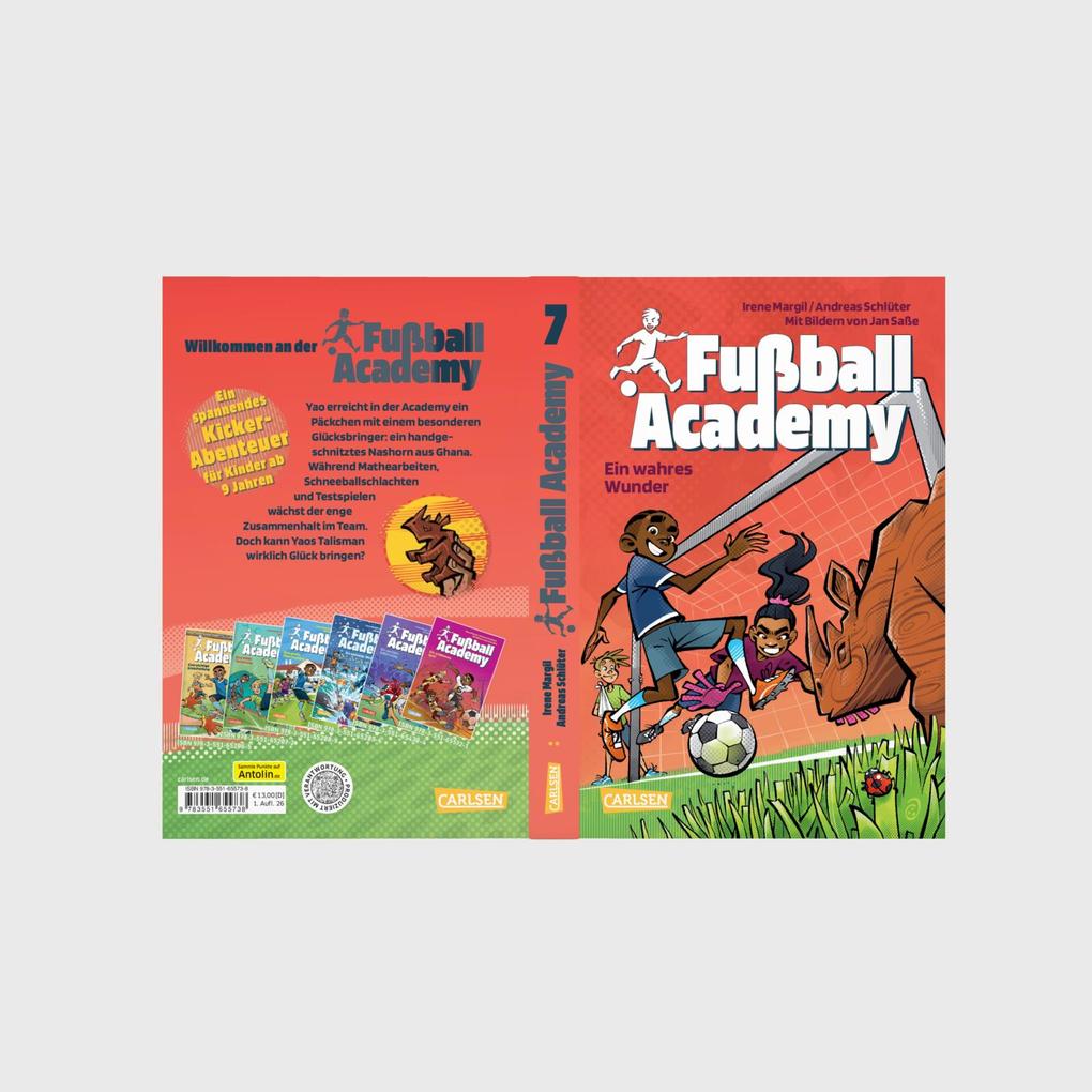Weitere Ansicht: Fußball Academy 7: Ein wahres Wunder | Irene Margil, Andreas Schlüter