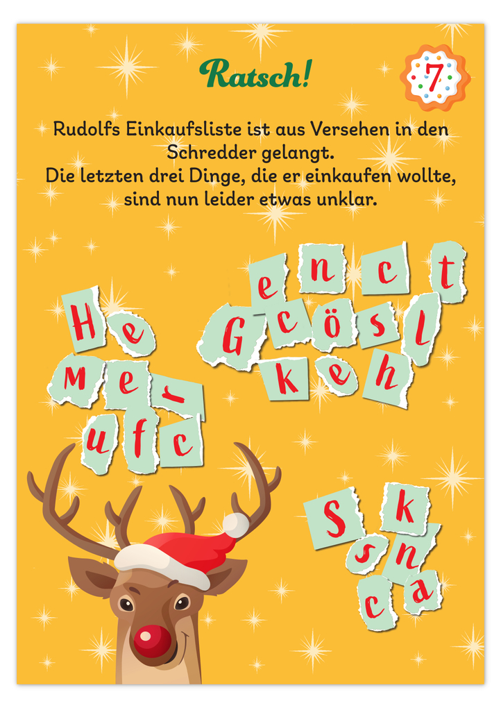 Weitere Ansicht: Rätseladventskalender to go 9 | Emil Schwarz