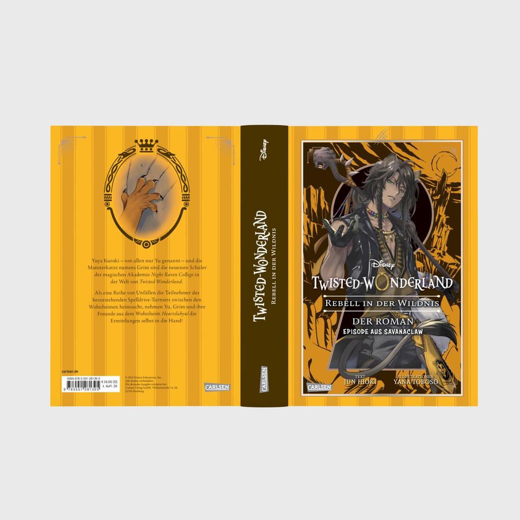 Weitere Ansicht: Disney: Twisted Wonderland - Roman: Rebell in der Wildnis | Jun Hioki