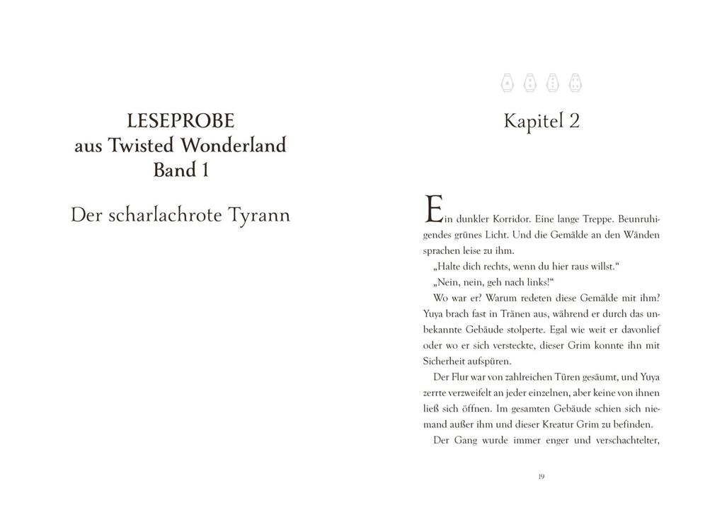 Weitere Ansicht: Disney: Twisted Wonderland - Roman: Rebell in der Wildnis | Jun Hioki