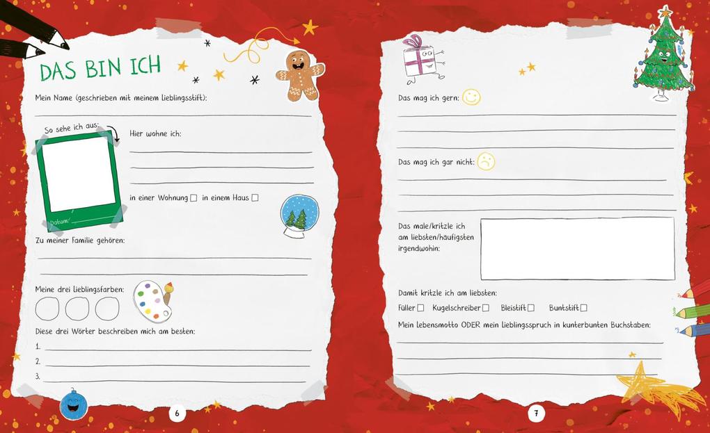 Weitere Ansicht: #buch4you: Kritzel-Mitmach-Adventskalender | Marisa Hart, Nico Sternbaum