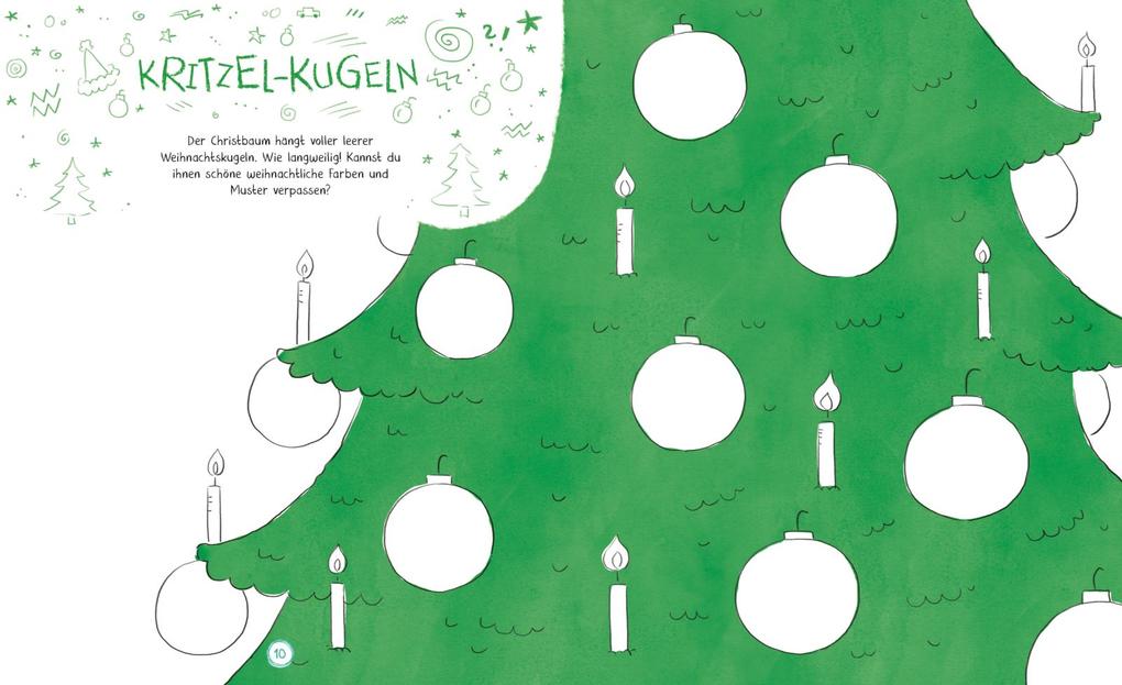 Weitere Ansicht: #buch4you: Kritzel-Mitmach-Adventskalender | Marisa Hart, Nico Sternbaum