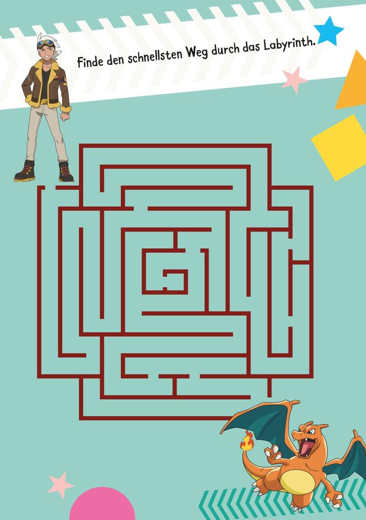 Weitere Ansicht: Pokémon Activity-Buch: Pokémon Mein bunter Mal- und Rätselblock