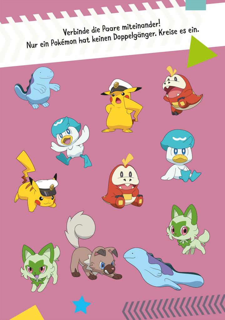 Weitere Ansicht: Pokémon Activity-Buch: Pokémon Mein bunter Mal- und Rätselblock