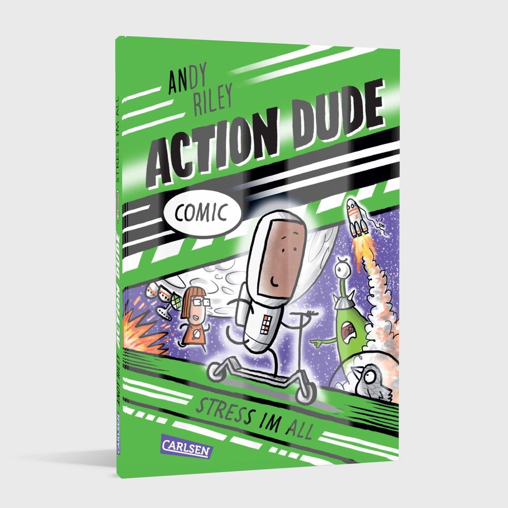 Weitere Ansicht: Action Dude 2: Stress im All | Andy Riley