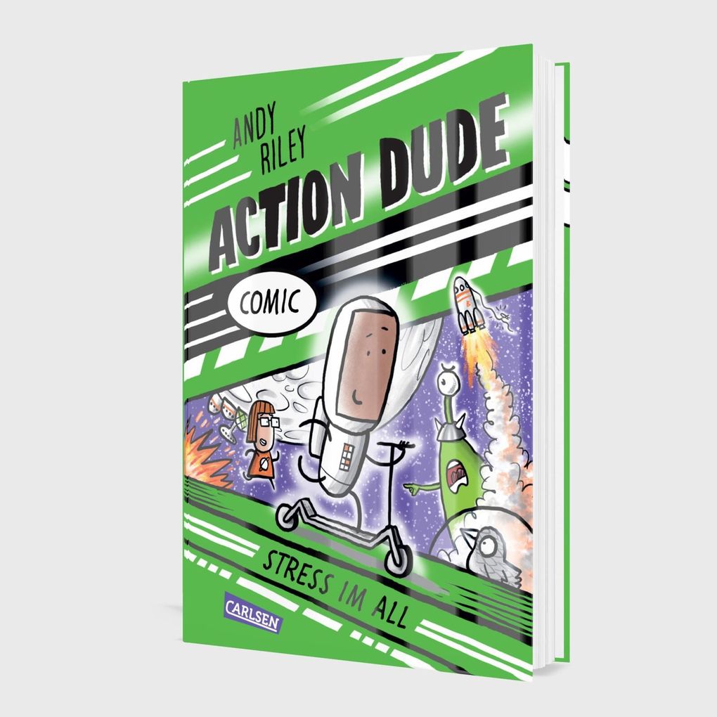 Weitere Ansicht: Action Dude 2: Stress im All | Andy Riley