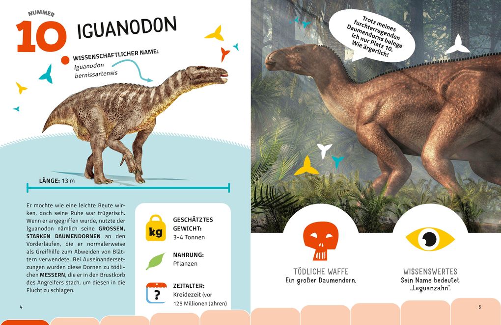 Weitere Ansicht: Top Ten die gefährlichsten Dinosaurier