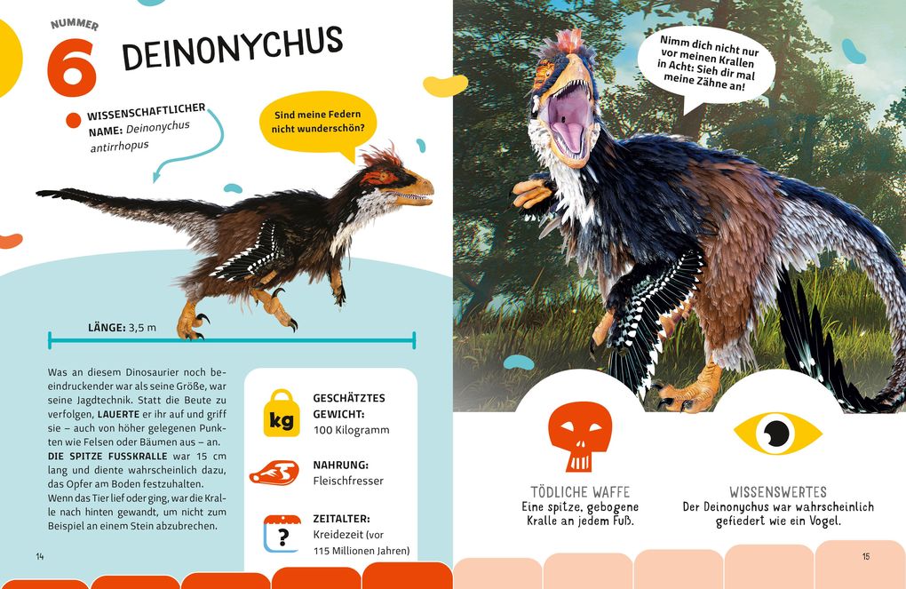 Weitere Ansicht: Top Ten die gefährlichsten Dinosaurier