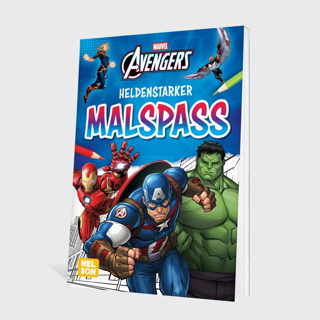 Weitere Ansicht: Marvel Avengers: Heldenstarker Malspaß