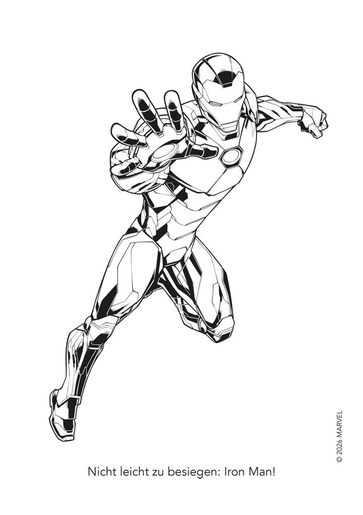 Weitere Ansicht: Marvel Avengers: Heldenstarker Malspaß