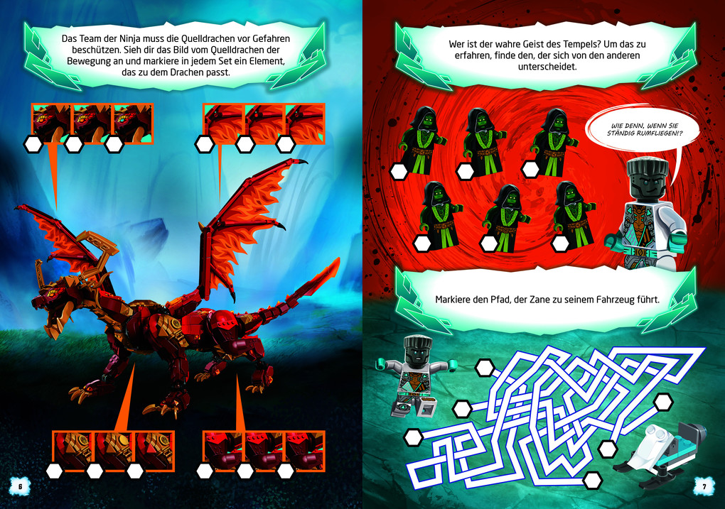 Weitere Ansicht: LEGO® NINJAGO® - Rätselspaß mit dem eiskalten Ninja