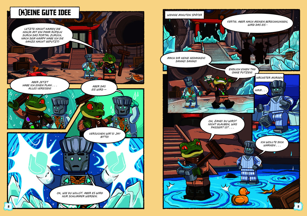 Weitere Ansicht: LEGO® NINJAGO® - Rätselspaß mit dem eiskalten Ninja