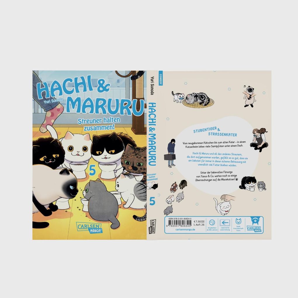 Weitere Ansicht: Hachi & Maruru - Streuner halten zusammen! 5 | Yuri Sonoda