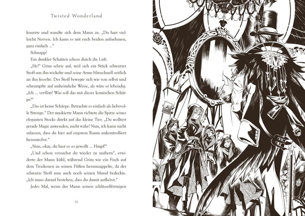 Weitere Ansicht: Disney: Twisted Wonderland - Roman: Der scharlachrote Tyrann | Jun Hioki