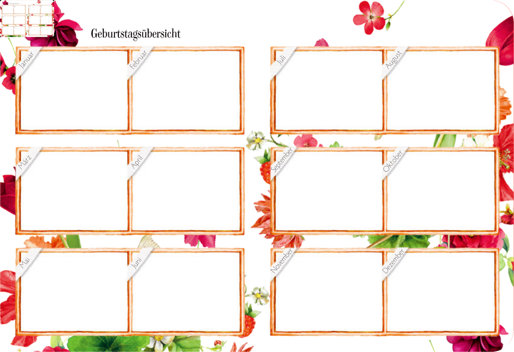 Weitere Ansicht: Mein Jahr 2027 - rot