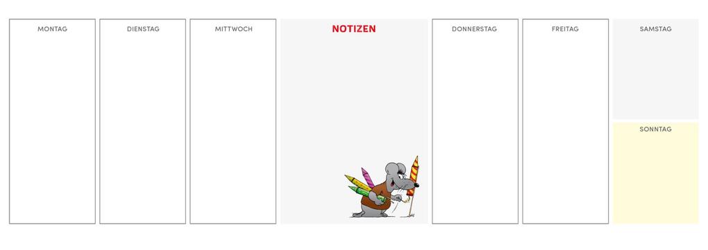 Weitere Ansicht: Uli Stein Wochenplaner 2027: Tischkalender | Uli Stein