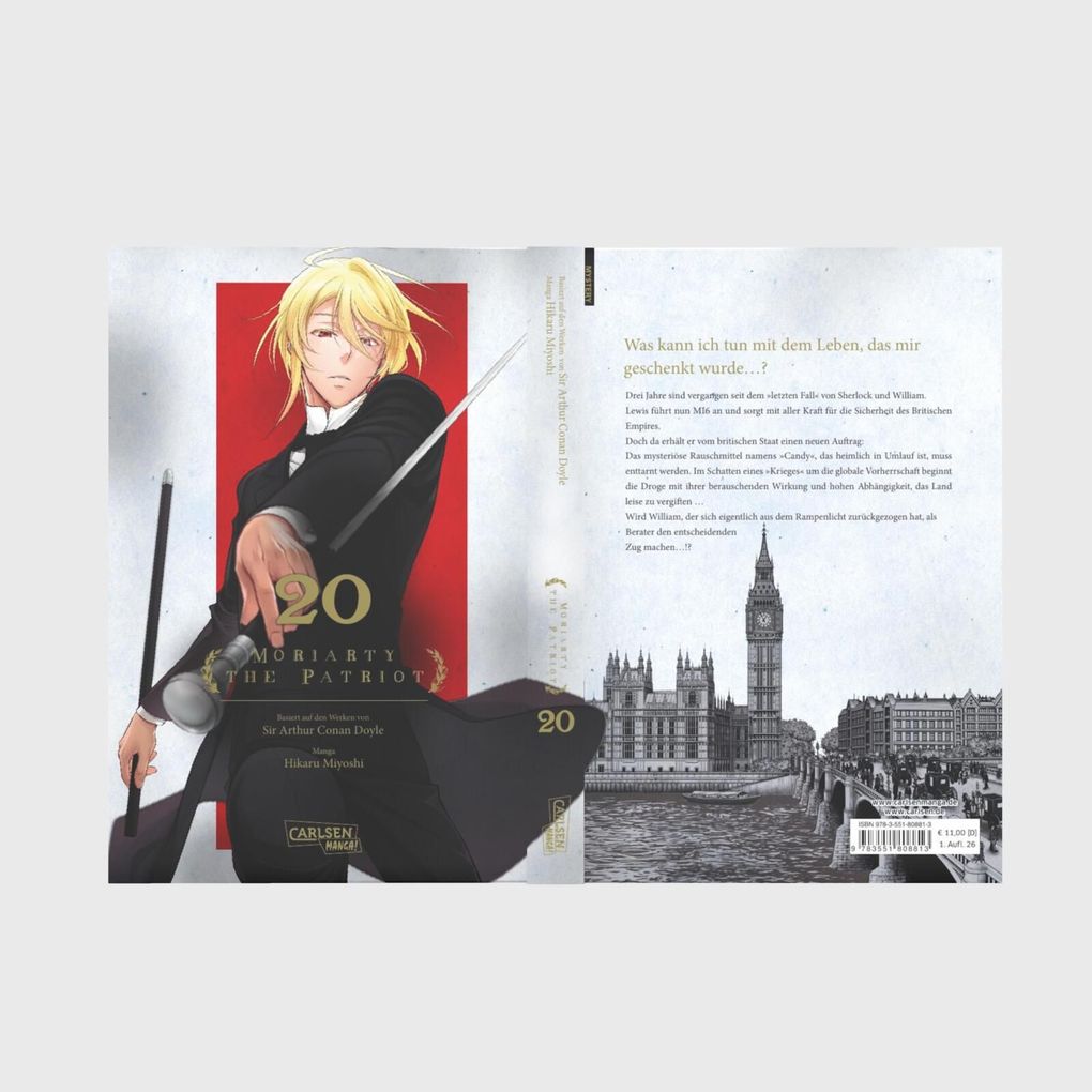 Weitere Ansicht: Moriarty the Patriot 20 | Ryosuke Takeuchi