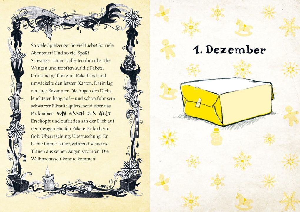 Weitere Ansicht: Bitte nicht öffnen: Das Adventskalenderbuch | Claudia Scharf