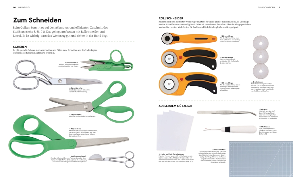 Weitere Ansicht: Quilten - die große Schule | Christina West, Kacey Crutchfield