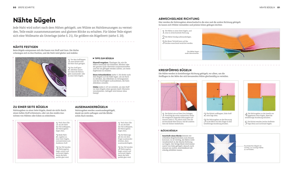 Weitere Ansicht: Quilten - die große Schule | Christina West, Kacey Crutchfield