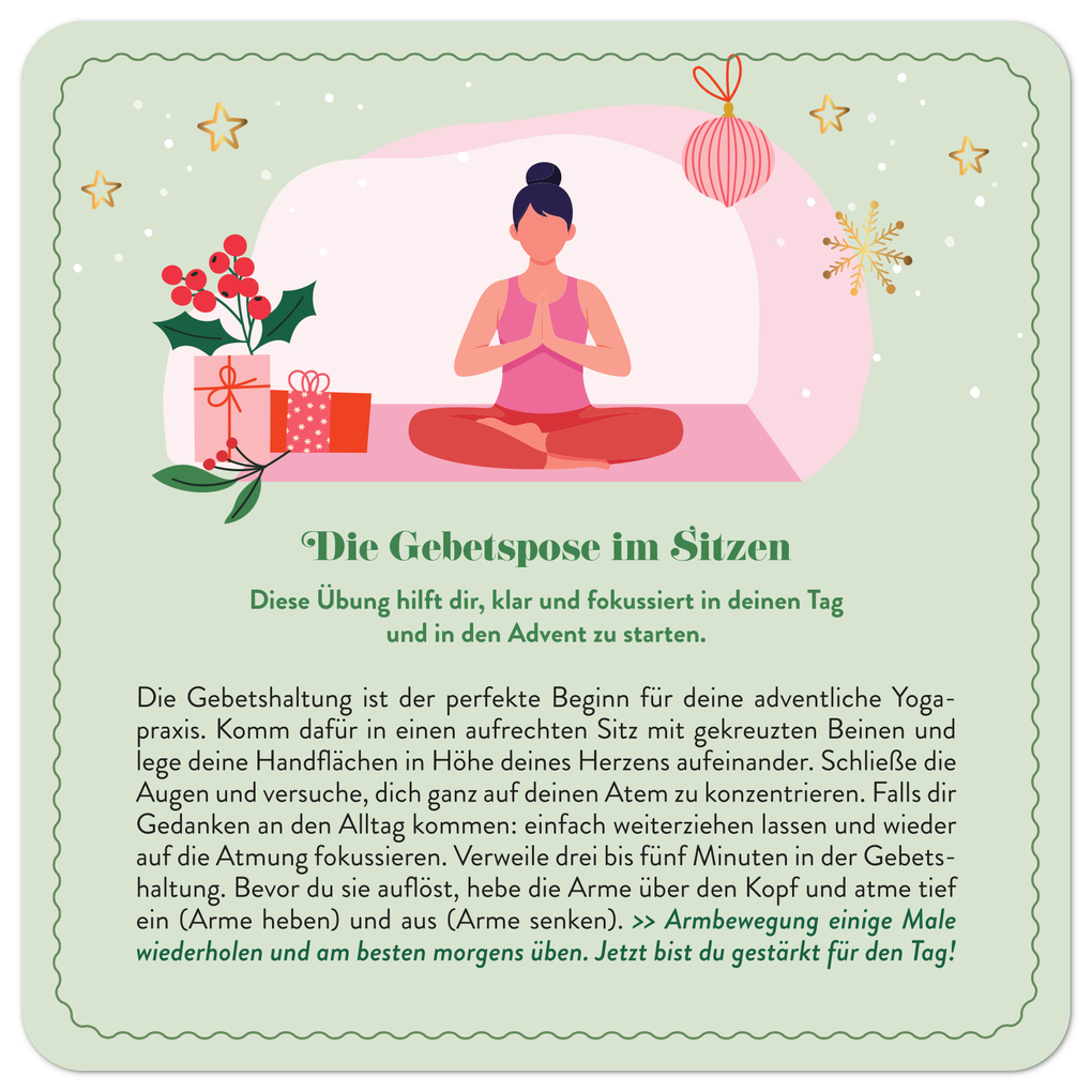 Weitere Ansicht: 24 x Yoga - Entspannt durch den Advent | Jutta Oster