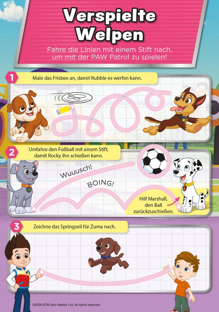 Weitere Ansicht: PAW Patrol Kindergartenheft: Mein pfotenstarker Spaßblock