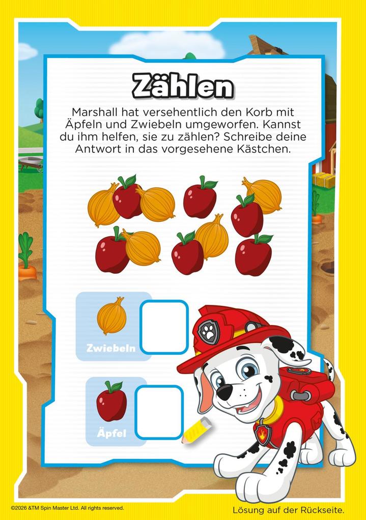 Weitere Ansicht: PAW Patrol Kindergartenheft: Mein pfotenstarker Spaßblock