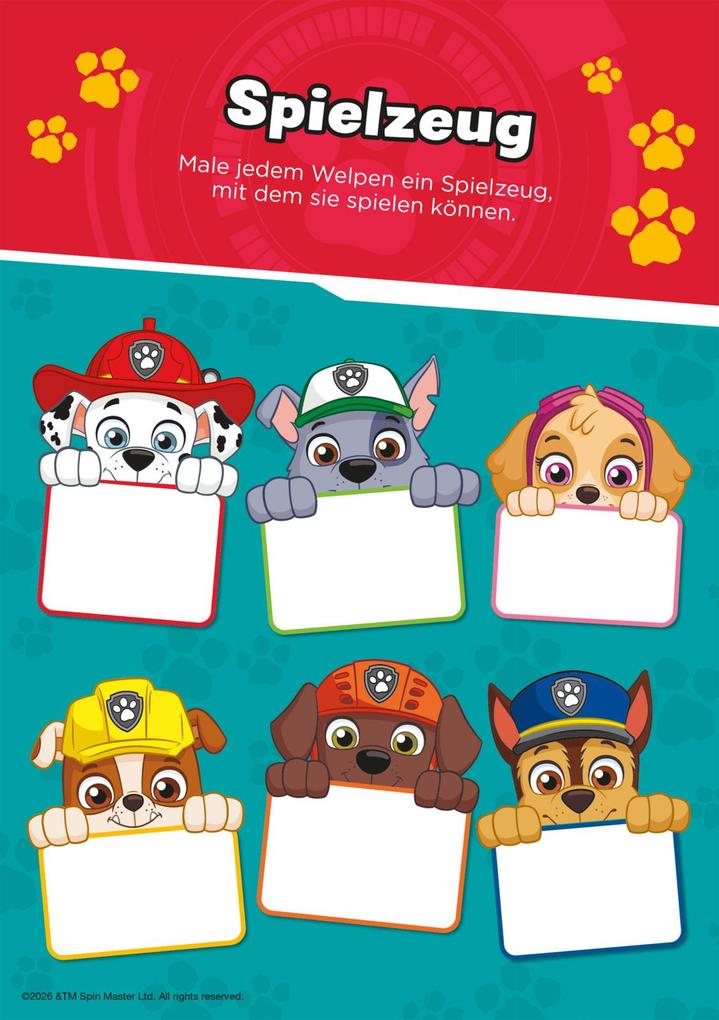 Weitere Ansicht: PAW Patrol Kindergartenheft: Mein pfotenstarker Spaßblock