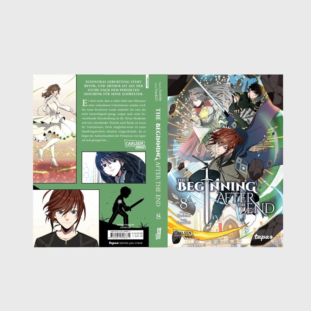 Weitere Ansicht: The Beginning after the End 8 | TurtleMe, Fuyuki23