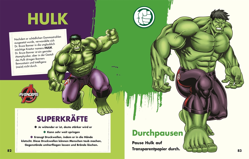 Weitere Ansicht: Marvel. So zeichnest du deine Lieblingscharaktere